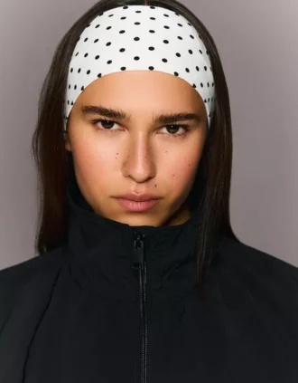 2er-Pack gepunktete Haarbänder – Accessoires
