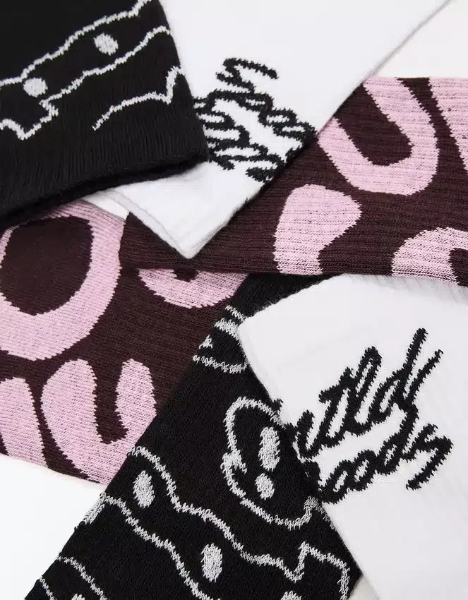 3er-Pack bedruckte Socken – Accessoires – Herren 3er-Pack bedruckte Socken – Accessoires – Herren