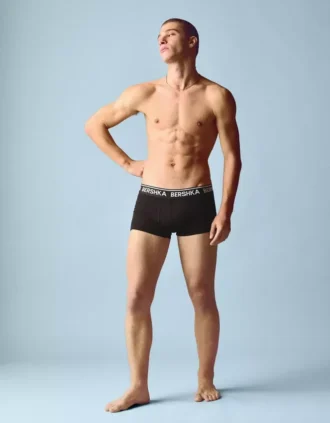 3er-Pack Boxershorts mit bedrucktem Bund – Accessoires