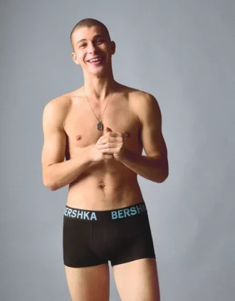 3er-Pack Boxershorts mit bedrucktem Bund – Accessoires – Herren