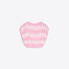 Asymmetrischer gestreifter Pullover Asymmetrischer gestreifter Pullover