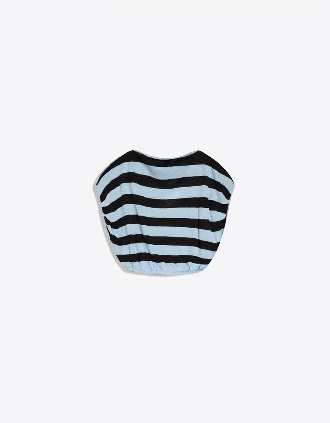 Asymmetrischer gestreifter Pullover – #Bershkastyle – Damen Asymmetrischer gestreifter Pullover – #Bershkastyle – Damen