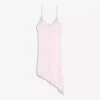 Asymmetrisches Minikleid aus Satin Asymmetrisches Minikleid aus Satin