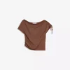 Asymmetrisches T-Shirt – Tops und Bodys Asymmetrisches T-Shirt – Tops und Bodys