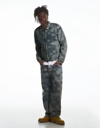 Baggy-Jeans Aries X Bershka