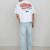 Baggy-Jeans mit Aufnäher