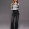 Baggy-Jeans mit mittlerer Leibhöhe – Hosen