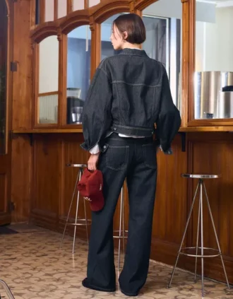 Baggy-Jeans mit mittlerer Leibhöhe – Hosen
