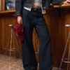 Baggy-Jeans mit mittlerer Leibhöhe – Hosen
