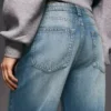 Baggy-Jeans mit mittlerer Leibhöhe – Hosen