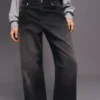 Baggy-Jeans mit mittlerer Leibhöhe – Hosen