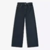 Baggy-Jeans mit mittlerer Leibhöhe