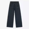 Baggy-Jeans mit mittlerer Leibhöhe