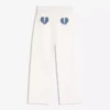 Baggy-Jeans mit niedriger Leibhöhe und Nieten – Hose