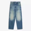 Baggy-Jeans mit Schnalle hinten – Jeans