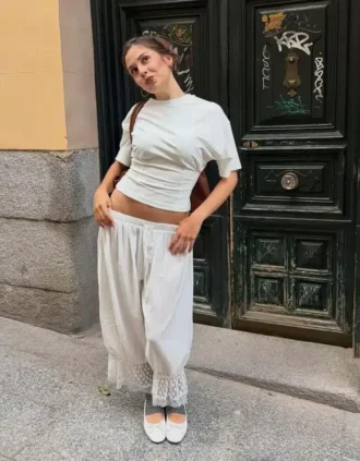 Ballerinas mit Schleife – Damen