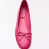 Ballerinas mit Schleife – Flache Schuhe – Damen