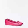 Ballerinas mit Schleife – Flache Schuhe – Damen