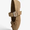 Ballerinas mit Schnalle – Flache Schuhe – Damen
