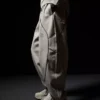 Ballon-Fit-Hose mit Print – Hose