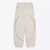 Ballon-Fit-Hose mit Print – Hose