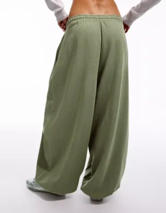 Ballon-Fit-Plüschhose – Damen