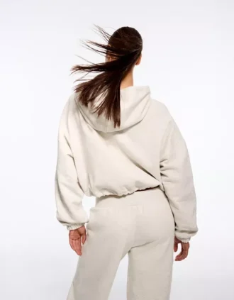 Balloon-Hoodie mit Reißverschluss