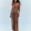 Bandeau-Top mit Pailletten Bandeau-Top mit Pailletten