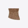 Bandeau-Top mit Pailletten Bandeau-Top mit Pailletten
