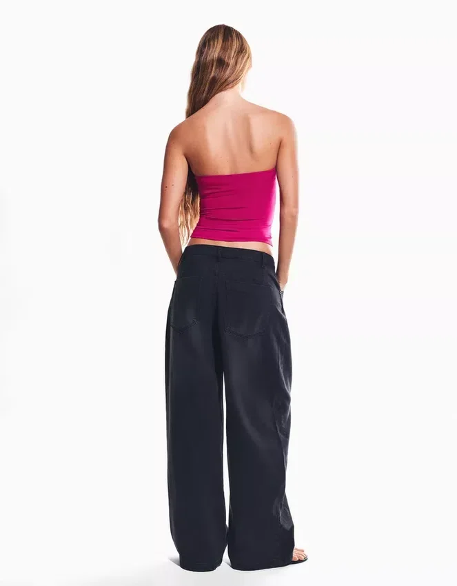Bandeau-Top mit Rüschen – Tops und Bodys Bandeau-Top mit Rüschen – Tops und Bodys