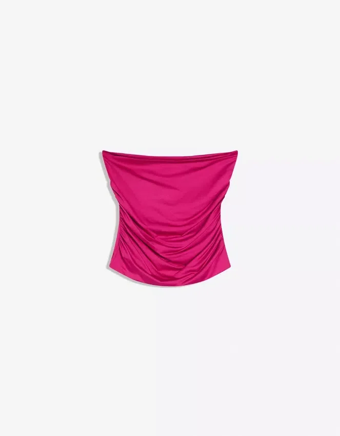 Bandeau-Top mit Rüschen – Tops und Bodys Bandeau-Top mit Rüschen – Tops und Bodys