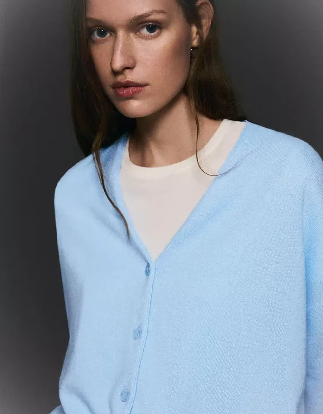 Basic-Strickjacke – Pullover und Strickjacken Basic-Strickjacke – Pullover und Strickjacken