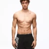 Bedruckte Badehose in Boxy-Fit-Passform mit doppeltem Bund – Accessoires – Herren Bedruckte Badehose in Boxy-Fit-Passform mit doppeltem Bund – Accessoires – Herren