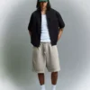 Bedruckte Bermudashorts in Boxy-Fit – Shorts und Jorts – Herren