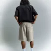 Bedruckte Bermudashorts in Boxy-Fit – Shorts und Jorts – Herren