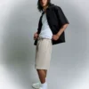 Bedruckte Bermudashorts in Boxy-Fit – Shorts und Jorts – Herren