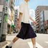 Bedruckte Bermudashorts mit elastischem Bund – Bershka Lovers Bedruckte Bermudashorts mit elastischem Bund – Bershka Lovers