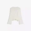 Bedruckte Crossover-Bluse Bedruckte Crossover-Bluse