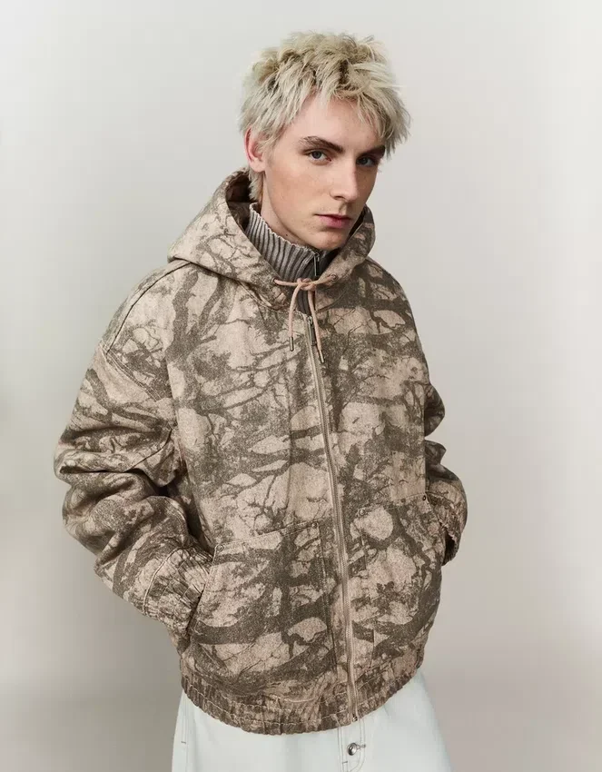 Bedruckte Kapuzenjacke – Jacken Bedruckte Kapuzenjacke – Jacken