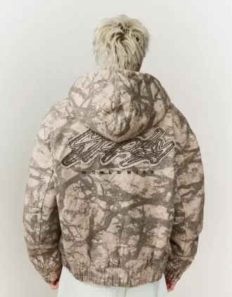 Bedruckte Kapuzenjacke – Jacken