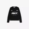 Bedruckter Chenille-Pullover mit Rundhalsausschnitt – Herren Bedruckter Chenille-Pullover mit Rundhalsausschnitt – Herren