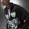 Bedruckter Hoodie mit Reißverschluss – Sweatshirts und Hoodies