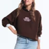 Bedrucktes Kapuzensweatshirt