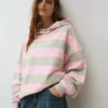 Bedrucktes Kapuzensweatshirt