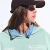 Bedrucktes Kapuzensweatshirt