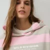 Bedrucktes Kapuzensweatshirt