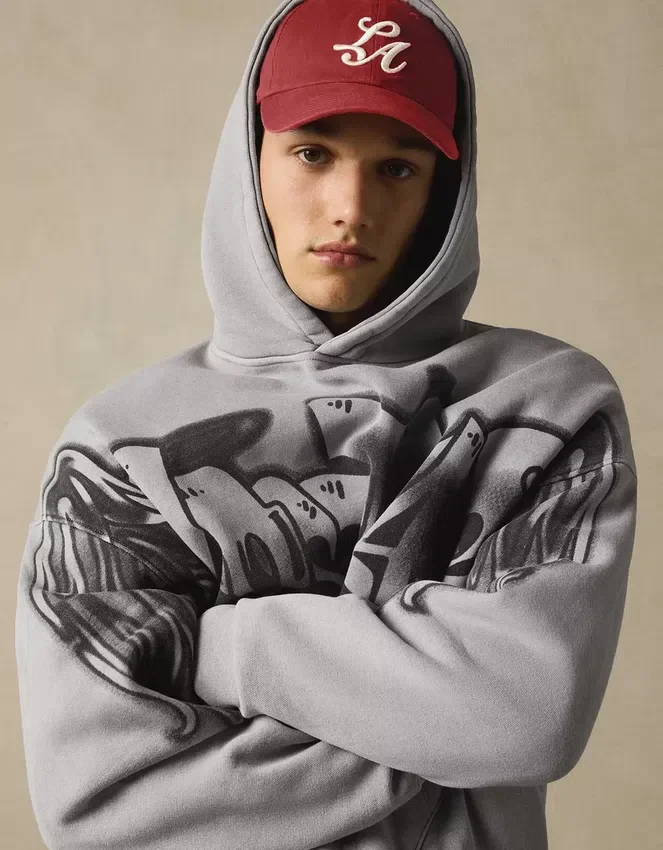 Bedrucktes Kapuzensweatshirt – Sweatshirts und Hoodies Bedrucktes Kapuzensweatshirt – Sweatshirts und Hoodies
