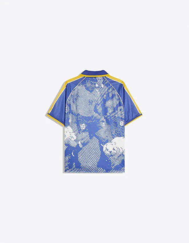 Bedrucktes Kurzarm-Poloshirt Bedrucktes Kurzarm-Poloshirt