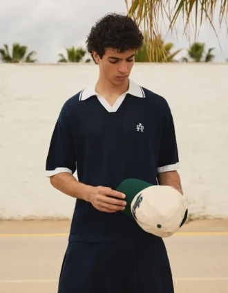 Bedrucktes Kurzarm-Poloshirt – T-Shirts und Poloshirts – Herren