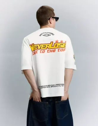 Bedrucktes Kurzarm-T-Shirt – T-Shirts und Poloshirts